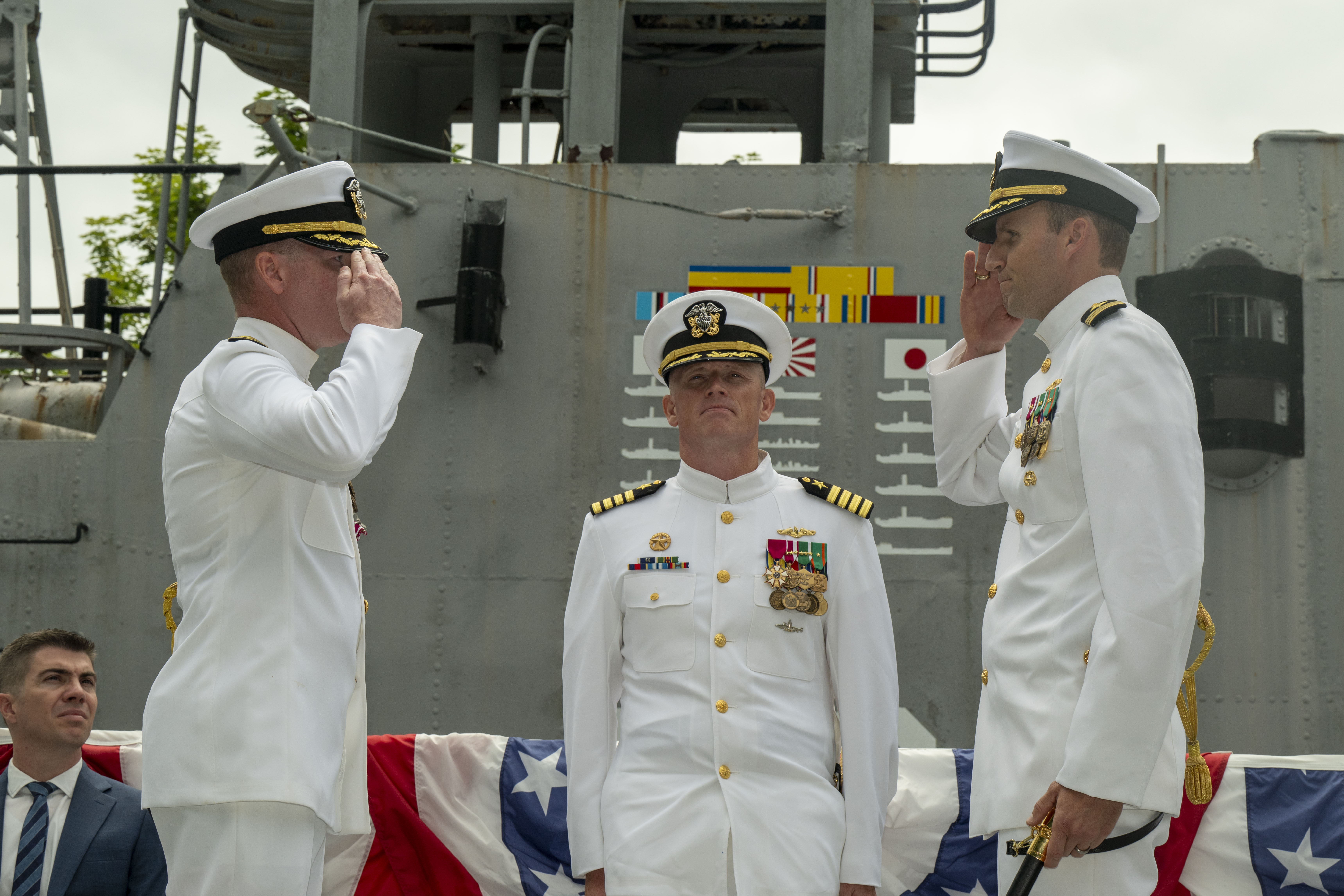 USS Cheyenne (SSN773) Holds Change of Command